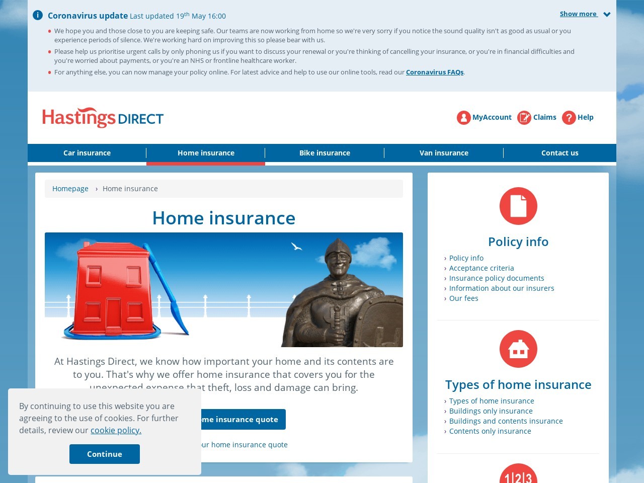 Hastings Direct | The Property Pages