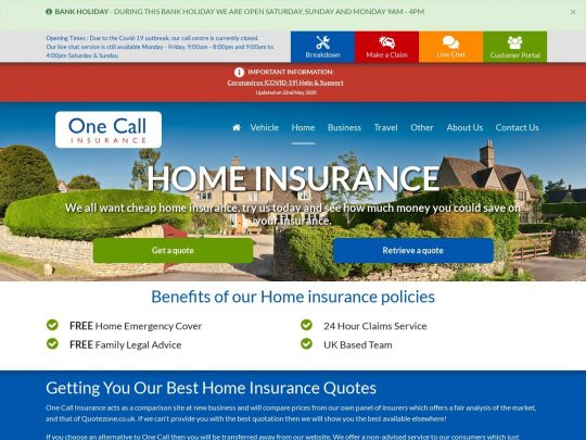 One call insurance