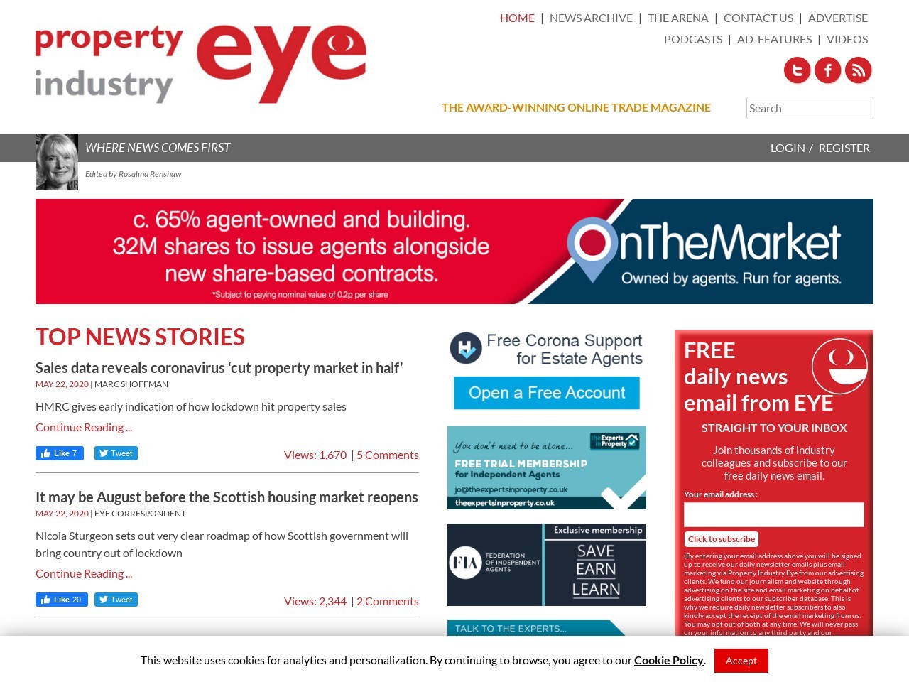 Property Industry Eye The Property Pages