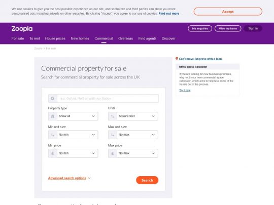 Zoopla Commercial Property